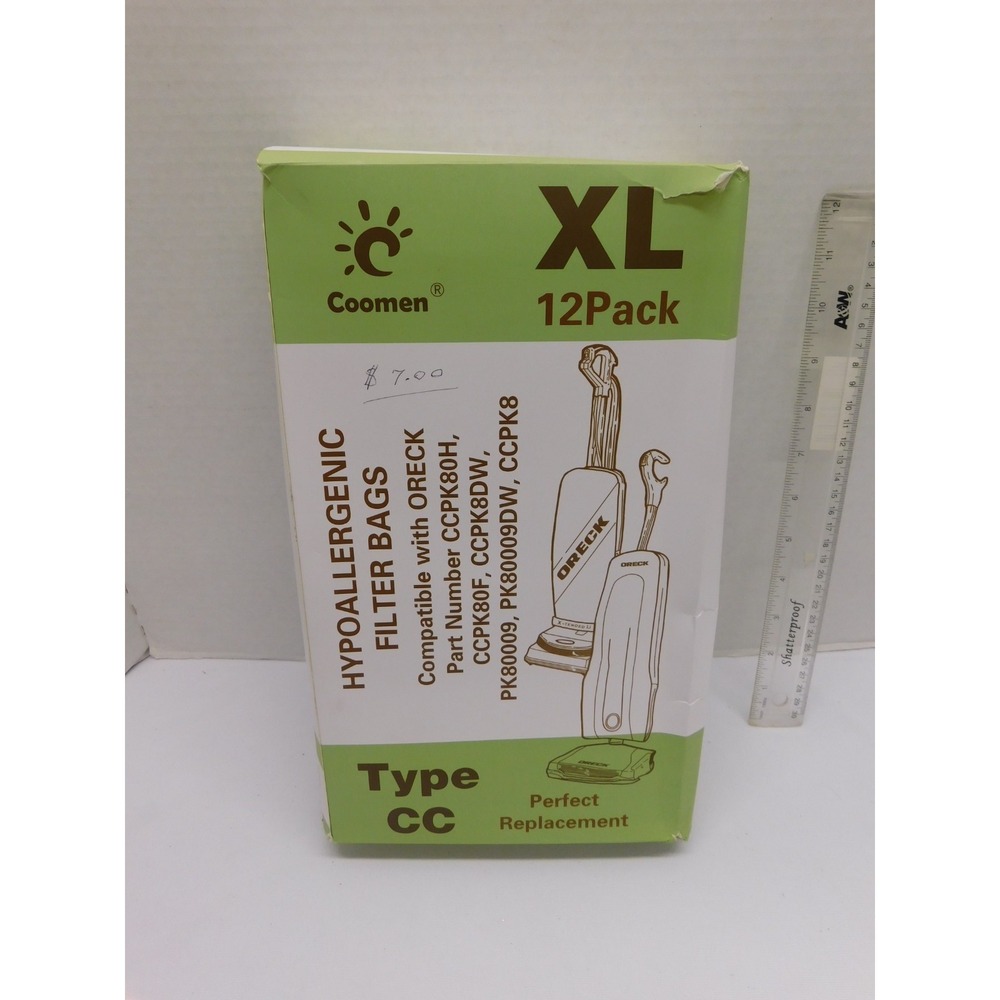 Pack of 9 Oreck XL Type CC Vacuum Cleaner Bags
